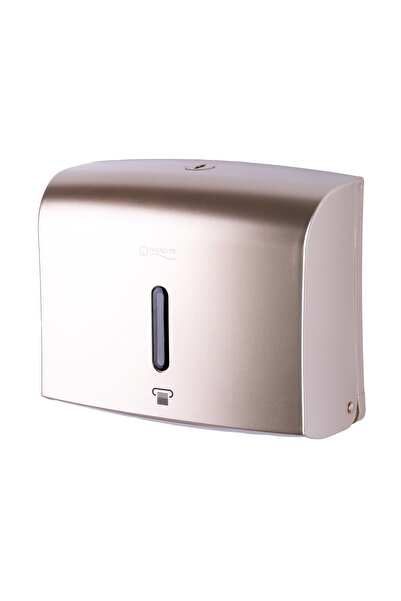 Trendy's Dispenser, TRENDY’S, folded napkins, mini jumbo, gold