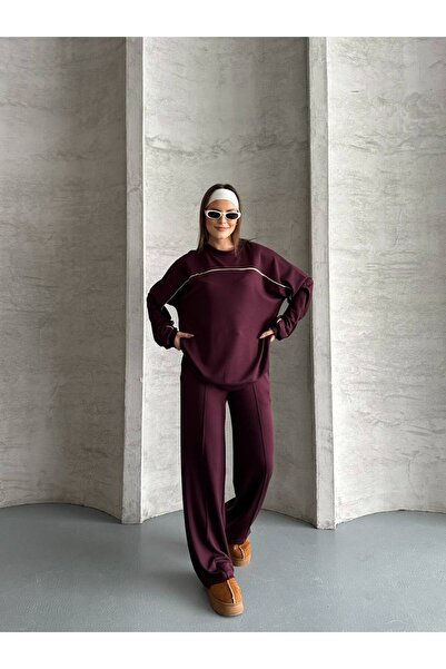 ZF BUTİK Slim Line Detailed Suit