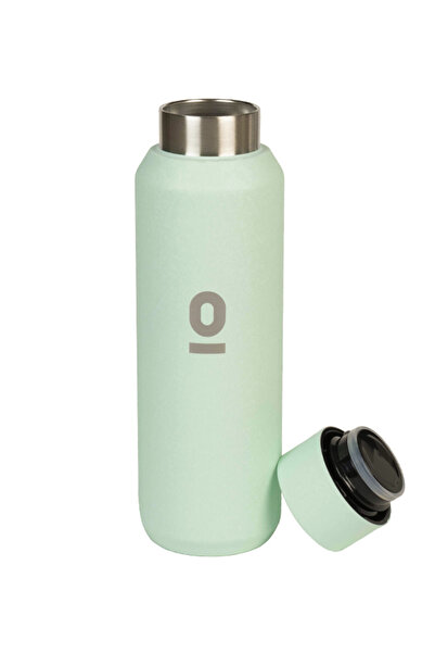 Espressolab Water Green Matte Textured Stainless Steel Flask 550 ml with Lid No:102