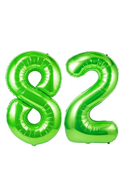 Domi Party & Gifts Set de 2 baloane folie, Domi Party & Gifts, verde, anivers...