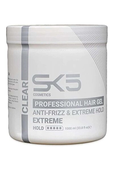 SK5 COSMETICS جل تصفيف الشعر SK5، 1000 مل، شفاف