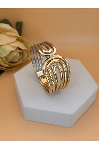 SK aksesuar أصفاد VIP سميكة مخططة بلونين