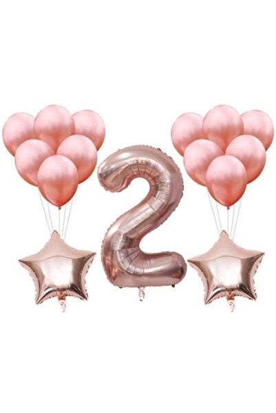 Domi Smart Business Set 15 Baloane, Aniversare 2 ani, latex + folii, Domi Par...