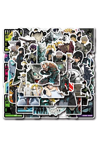 Miniso بانداي QT-151، 57 قطعة، ملصقات جرافيتي لشخصية كايجو رقم 8 من سلسلة الر...