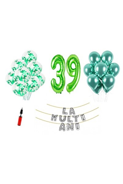 Domi Party & Gifts Set 33 baloane, Domi Party & Gifts, La mulți ani aniversar...