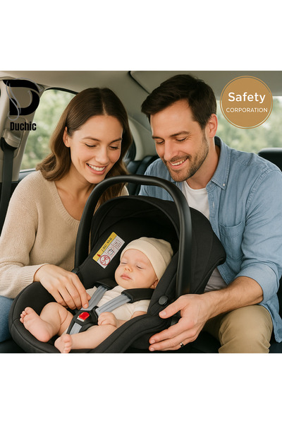 Generic 3-in-1 Baby Stroller with Carrycot, Car Seat & Reclining, , baby stroller 0-3 years Khaki and Black