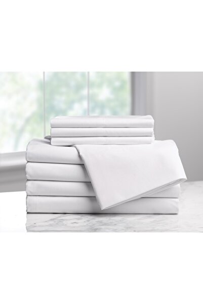 OEM Hoteliera Parma collection bed linen 100% cotton, ranforce fabric, double bed, white