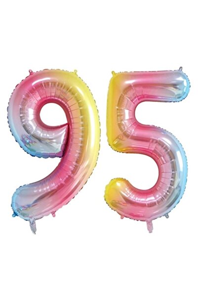 Domi Party & Gifts Set de 2 baloane folie cu numere, Domi Party & Gifts, Curc...