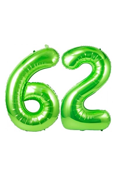 Domi Party & Gifts Set de 2 baloane folie, Domi Party & Gifts, verde, anivers...