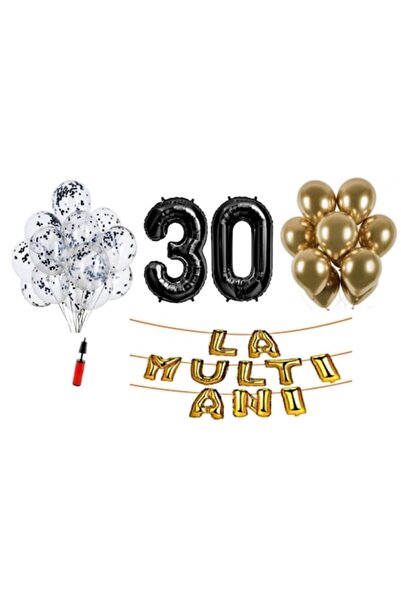 Domi Party & Gifts Set 33 baloane, Domi Party & Gifts, La mulți ani aniversar...