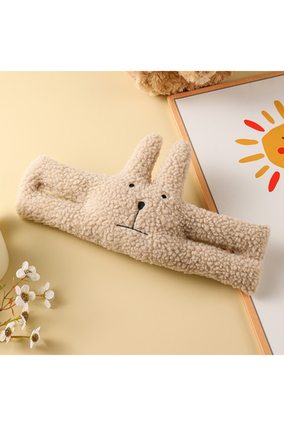 Choice Beige rabbit Stretchable Door Stopper Gift - Pinch Guard Protector Prevents Slamming, Holiday Presen