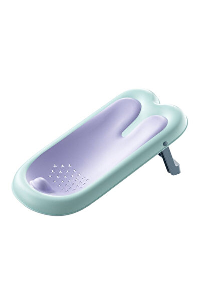 LITTLE ANGEL - معزز دعم حمام الطفل غير قابل للانزلاق باللون الأزرق