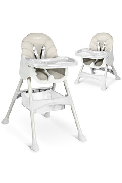 Other Scaun înalt Milo cu masă, gri