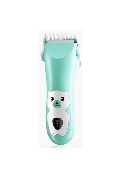 GIMASE Aparat de tuns, afișaj digital Bear, 4 nivele, verde