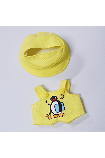 Miniso penguin clothes Overalls Clothes for Labubu V4 Clothing for Labubu 4.0...