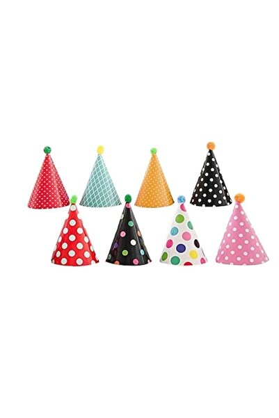 DAMUR Set 6 pălării de petrecere, pentru petreceri de copii, din carton, 24 x...