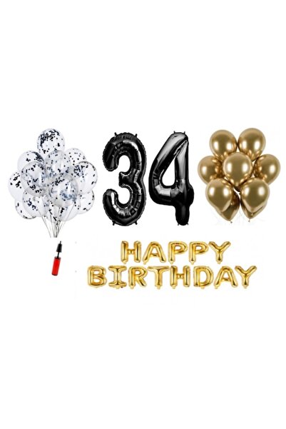 Domi Party & Gifts Set 33 baloane, Domi Party & Gifts, La mulți ani aniversar...