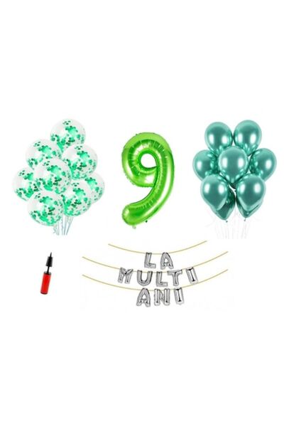 Domi Party & Gifts Set 32 baloane, Domi Party & Gifts, La Multi Ani aniversar...