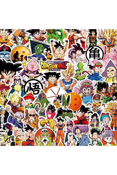 BANDAI 82 قطعة ملصقات دراغون بول أنمي سون جوكو ملصقات ألعاب اصنعها بنفسك جراف...