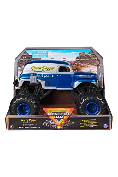 Monster Jam METAL GRAVE DIGGER 1:24 SCALE CAR