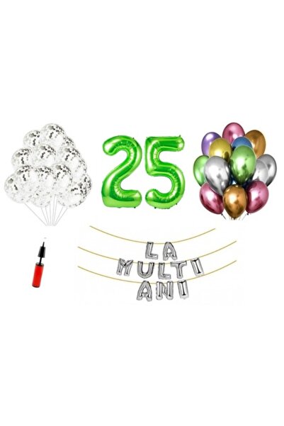 Domi Party & Gifts Set 33 baloane, Domi Party & Gifts, La mulți ani aniversar...