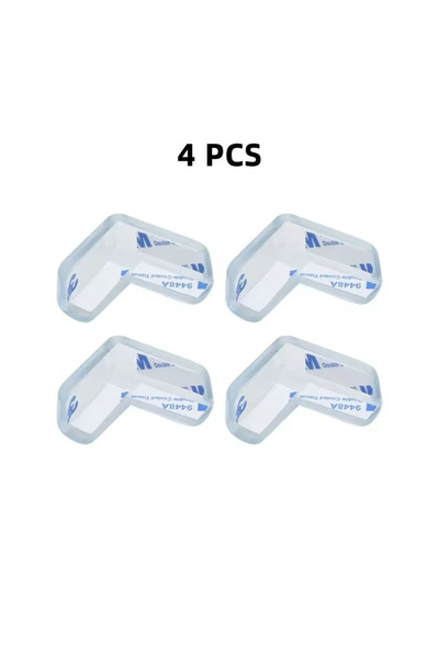 Choice 4 قطع على شكل حرف L 4/8/10/12 قطعة غطاء حماية سيليكون لسلامة الطفل وزو...