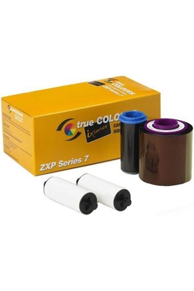 Zebra شريط ملون من سلسلة ZXP 7 من تكنولوجيز، 800077-740EM