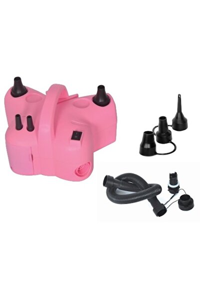 DAMUR Pompă electrică pentru baloane, cu două orificii, accesorii incluse, 22...