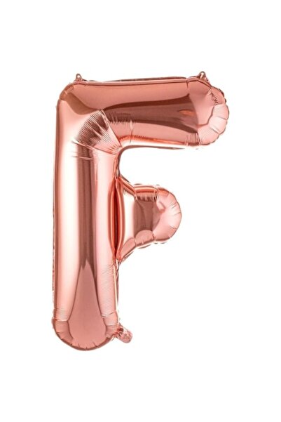 Danex Balon folie litera F, Danex, 80 cm, gonflabil cu heliu sau aer, ambalaj...