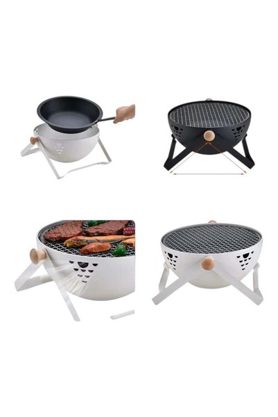 Luxury Home Portable and foldable charcoal grill, practical design for your trips