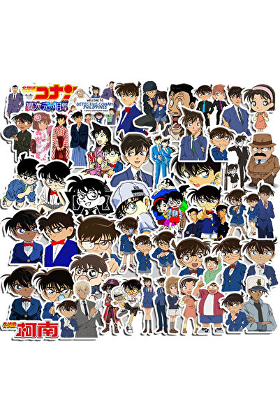 choice2 ملصقات أنمي المحقق كونان من بانداي، 50 قطعة (10/30/50 قطعة)، مناسبة ل...