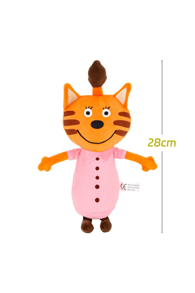 Choice عربة ألعاب قطط سعيدة من TpnkoTa، لعبة قطط صغيرة روسية بطول 28 سم، لعبة...