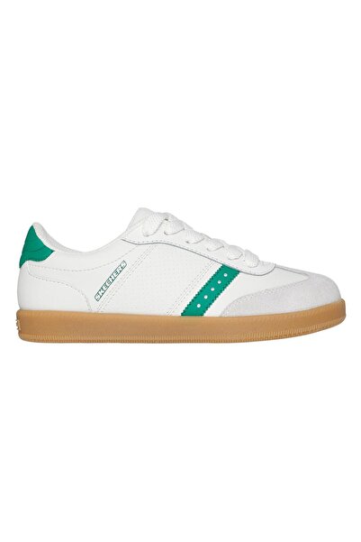 SKECHERS حذاء سنيكرز زينجر ستريت برباط - أبيض/أخضر