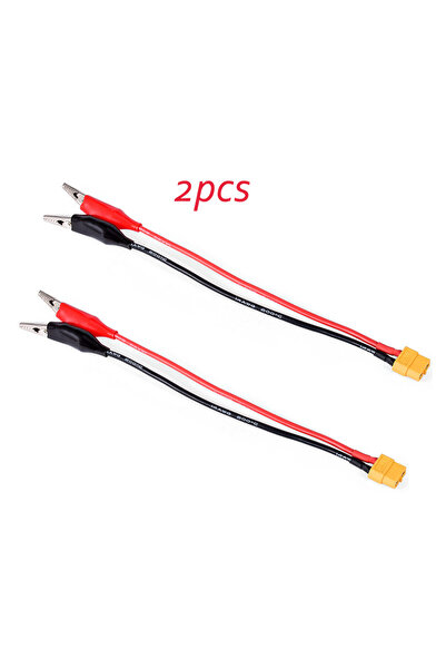 Choice 2 قطعة كابل موصل XT60 RC مشابك التمساح لشاحن SKYRC Pro كابل الشاحن خط ...