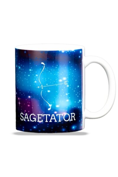 OEM Cana cu zodia Sagetator, RTD28, ceramica, 330ml