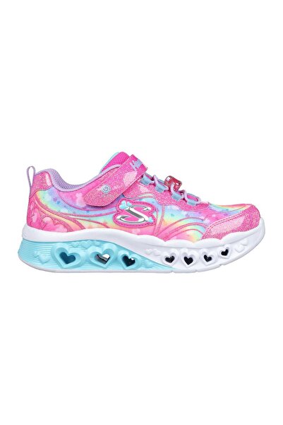 SKECHERS أضواء قلب فلاتر - لون لافندر وردي فاقع
