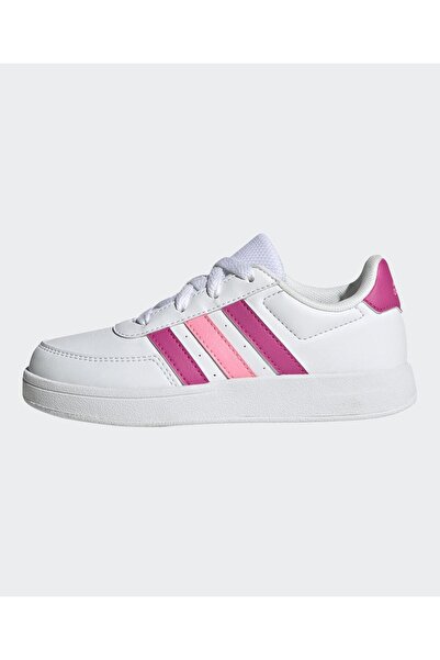 adidas حذاء رياضي Breaknet 2.0 برباط إغلاق - أبيض ووردي