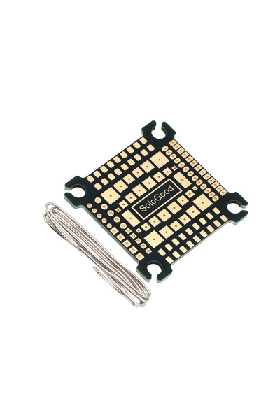 Choice 1 piece Sologood Soldering Practice Board 30.5*30.5mm 1:1 FC reduction for FPV Beginner New Pilots I