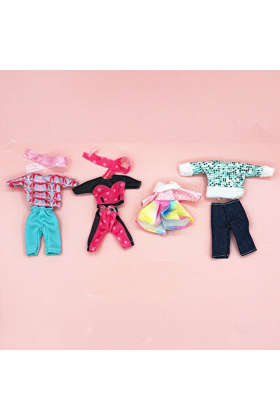 Choice مجموعة من 4 قطع ملابس دمى شتوية مقاس 5.5 بوصة مع موضوع التزلج الشتوي و...