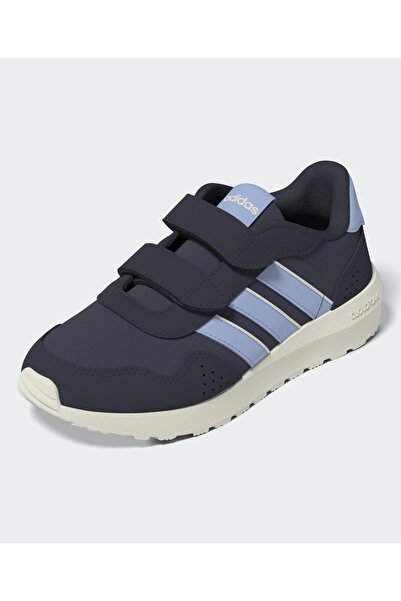 adidas حذاء Run 60s بإغلاق بخطاف وحلقة - أزرق