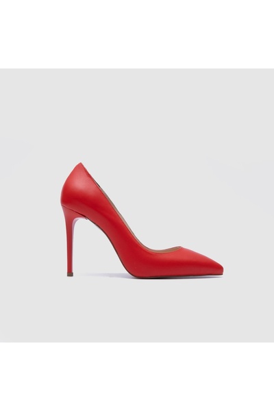 TOGO Kırmızı Kadın Stiletto Topuklu Ayakkabı [060295]