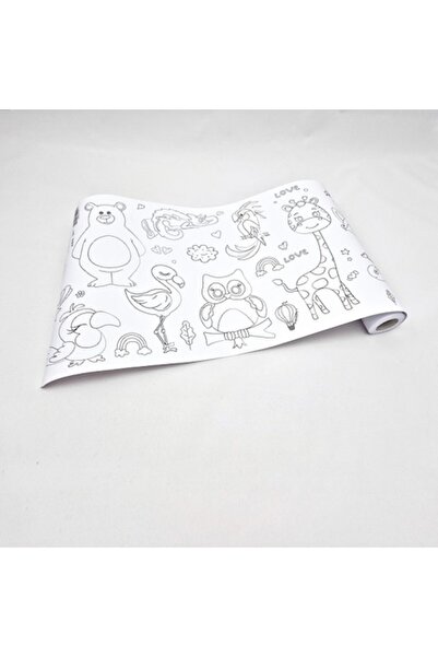 SIPEDO Rola hartie pentru desen si pictura copii, 2 ani +, cresa, gradinita, ...