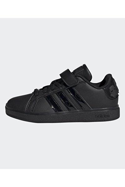 adidas Star Wars Grand Court 2.0 Elastic Lace Shoes - Black