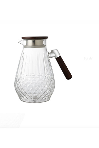 Davet 1800 ml Cam Sürahi - Rose 1800 ml Cam Sürahi