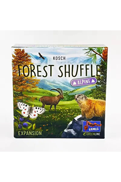 Choice green ALPINE Tourist Pier Forest Shuffle English version Forest Shuffl...