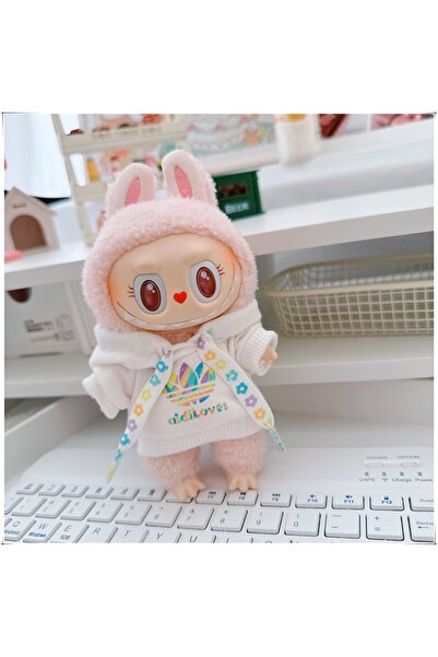 Miniso ADI Hua Cai 15/17cm Labubu V1 V2 V3 Doll Clothing Fashion Hoodie and P...