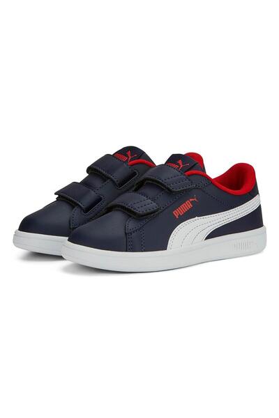 Puma Smash 3.0 L V PS -PUMA Navy-PUMA White-For All Time Red