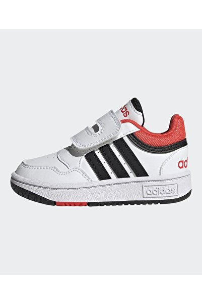 adidas حذاء Hoops 3.0 متوسط الارتفاع - أبيض
