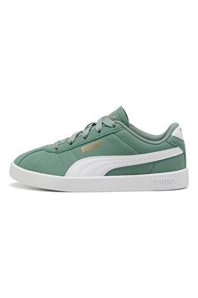 Puma حذاء Club II PS - أخضر قمري/أبيض