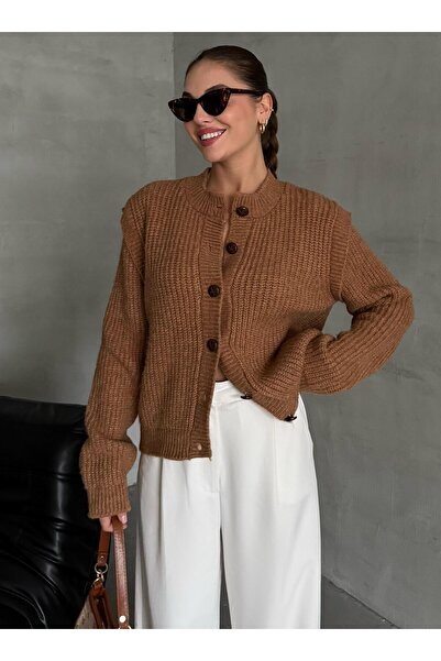 Laluvia Hardal Kol Evi Cardigan mit Einsätzen